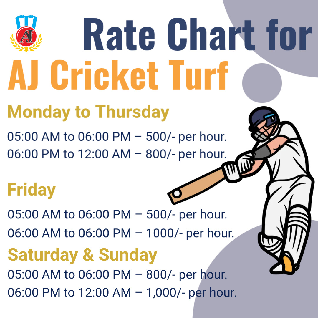 AJ Cricket Turf